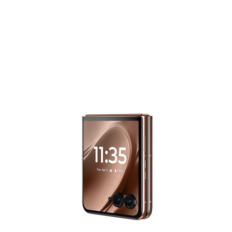 MotorolaRazr50Ultra-MochaMousse-DynFrontsideRightClosed